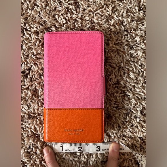 Kate Spade Sylvia iphone x & xs magnetic wrap folio case - Picture 14 of 15